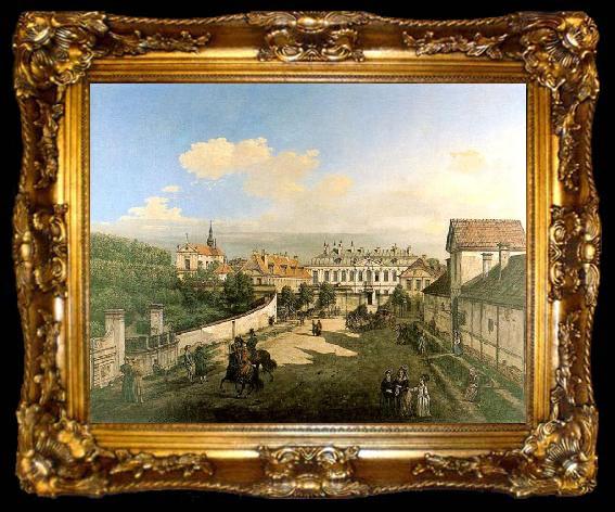 framed  Bernardo Bellotto The Blue Palace., ta009-2
